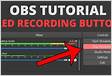 How to disable the red dot indicator when recording